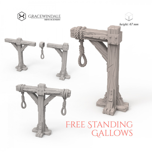 Set of Gallows 3D Print 505965