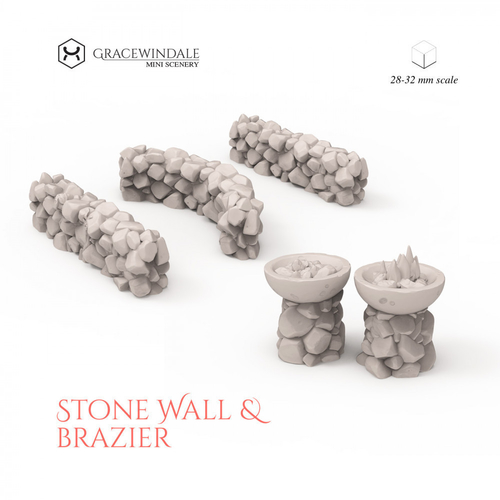 Stone Wall 3D Print 505967