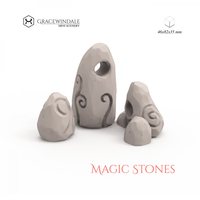 Small Magic Stones 3D Printing 505983