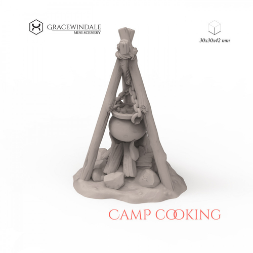 Camp Cooking 3D Print 505992