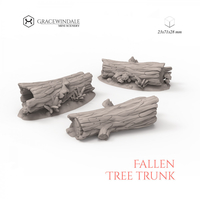 Small Fallen Tree Trunk 3D Printing 505994