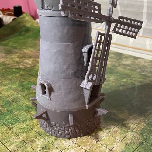 Old Windmill 3D Print 506083