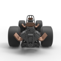 Diecast Front engine AWD dragster Scale 1:25 - Thumbnail 7