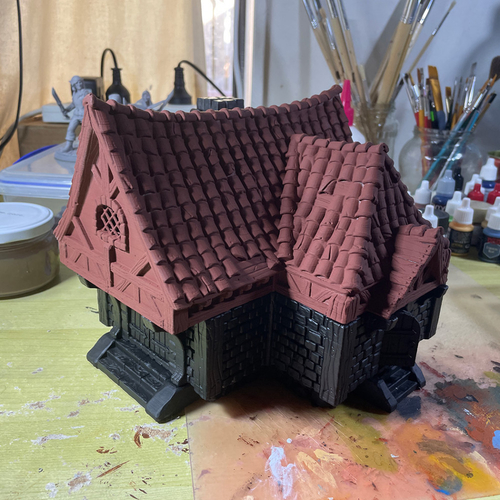 The Snoring Warrior Tavern 3D Print 506210