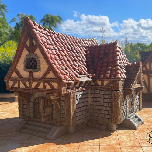 The Snoring Warrior Tavern 3D Print 506212