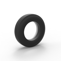 Diecast Whitewall tire Scale 1:25 - Thumbnail 8