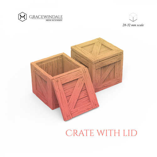 Set of Crates 3D Print 506283