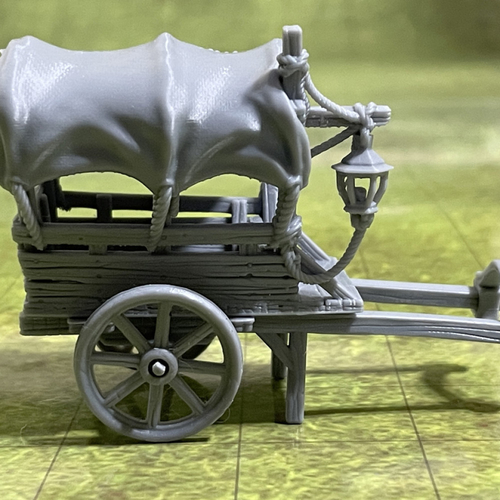 Covered Wagon 3D Print 506291
