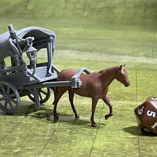Covered Wagon 3D Print 506295
