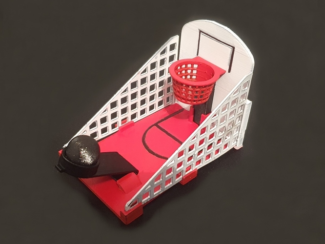 Free STL file Mini basketball basket 🏀・3D print model to