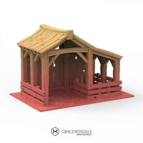 Small Stable 3D Print 506326