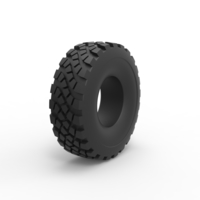 Diecast military truck tire 11 Scale 1:25 - Thumbnail 2