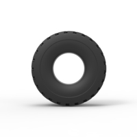 Diecast military truck tire 11 Scale 1:25 - Thumbnail 5