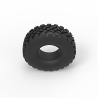 Diecast military truck tire 11 Scale 1:25 - Thumbnail 6