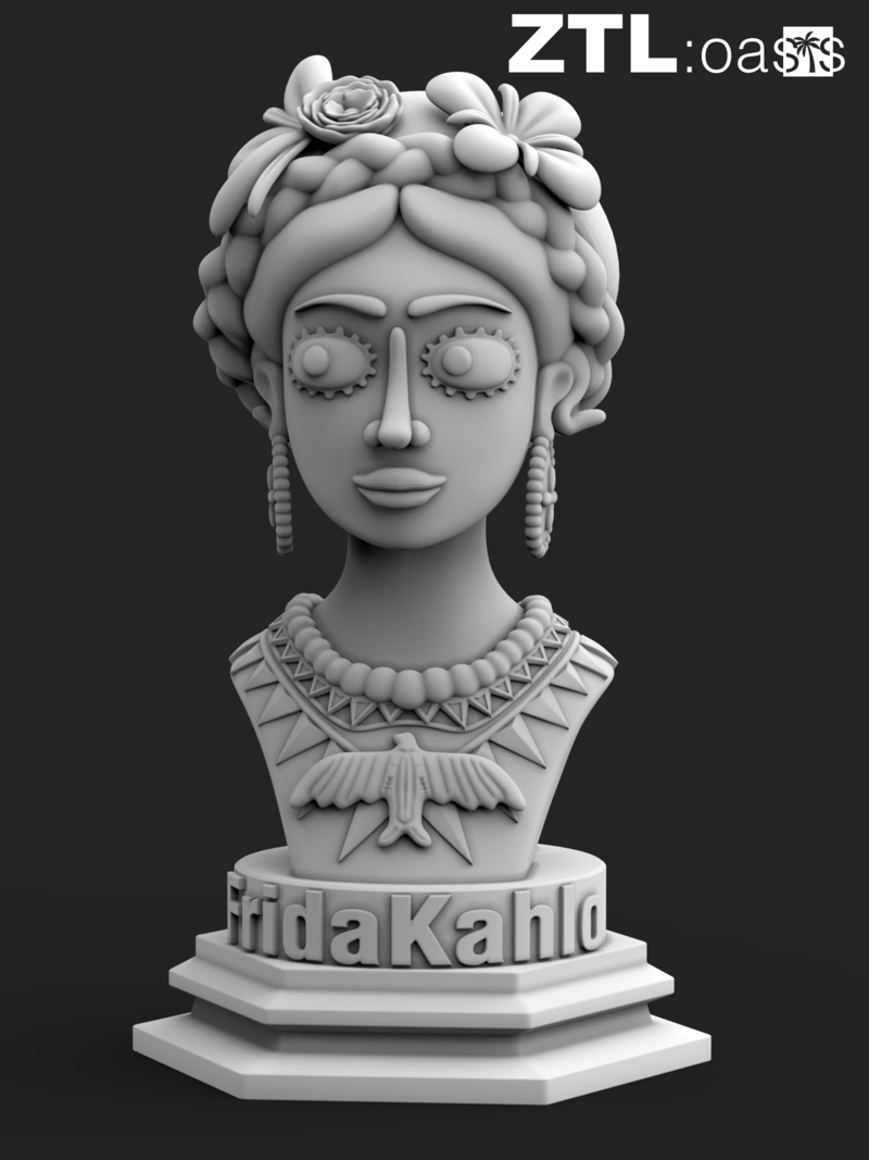 Frida Kahlo bust