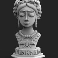 Frida Kahlo bust - Thumbnail 2