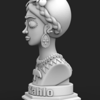 Frida Kahlo bust - Thumbnail 5
