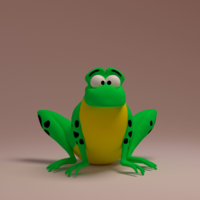 Small FROG  3D Printing 506432