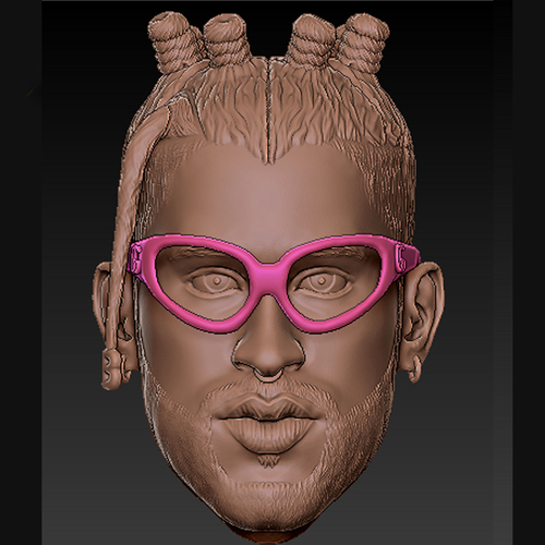 Bad Bunny cantante urbano 3D Print 506442