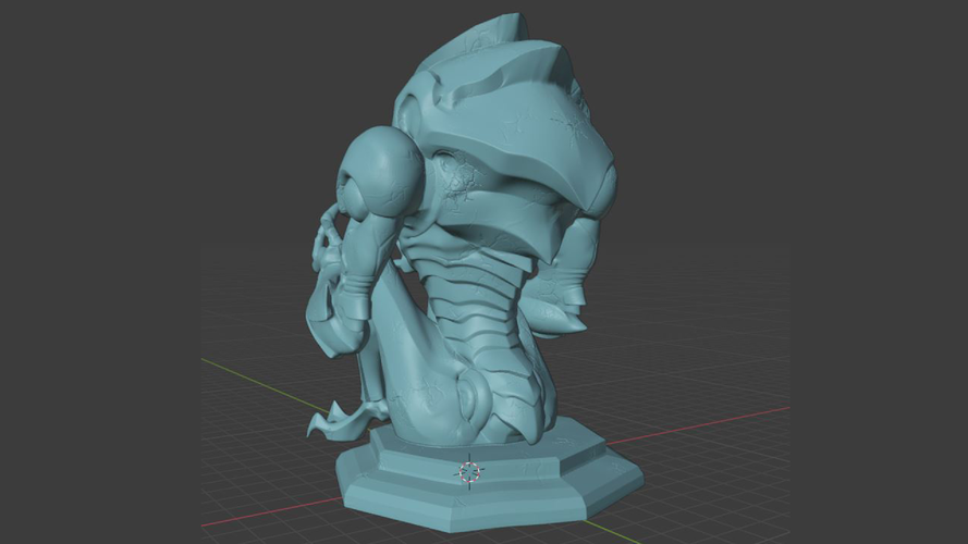 Metroid Chozo 3D Print 506451