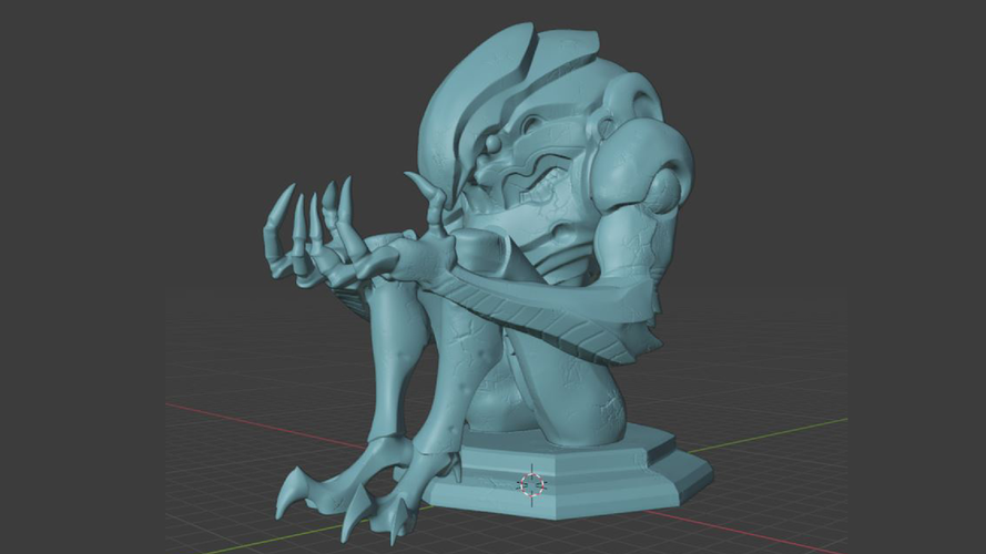 Metroid Chozo 3D Print 506452