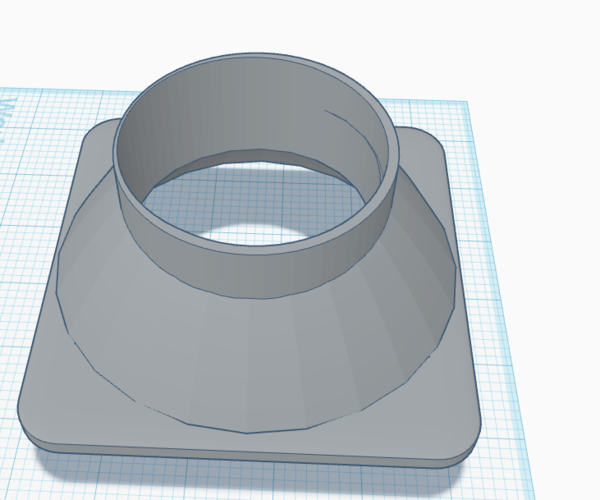 Vent adapter 3D Print 506462