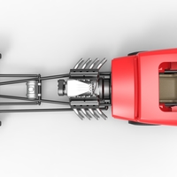 Front engine old school dragster with shell Scale 1:25 - Thumbnail 10