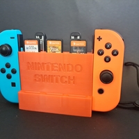 Small Nintendo Switch games holder 3D Printing 506565