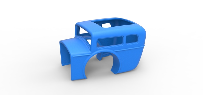 Shell of Front engine old school dragster Scale 1:25