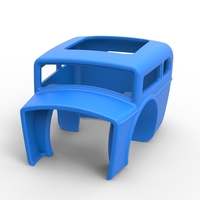 Shell of Front engine old school dragster Scale 1:25 - Thumbnail 5