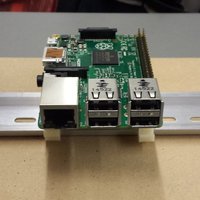 Raspberry Pi B+ / Raspberry Pi 2 DIN Rail Mount  - Thumbnail 3