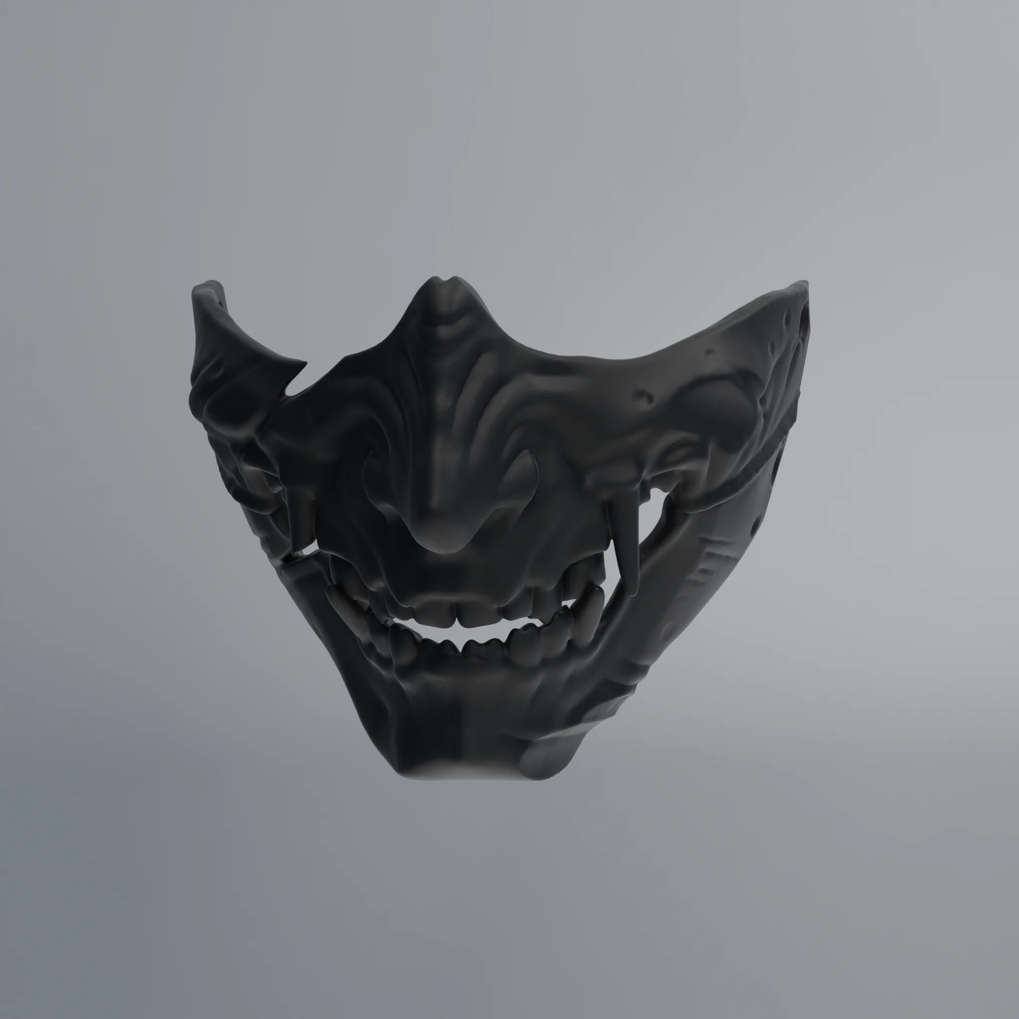 Oni Mask #1  3D Print 506596