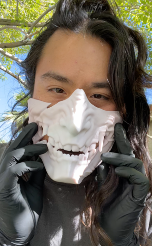 Oni Mask #1  3D Print 506600