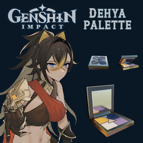 Genshin Impact Dehya Palette 3D Print 506603