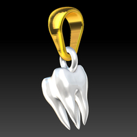  jewelry pendant molar - Thumbnail 2