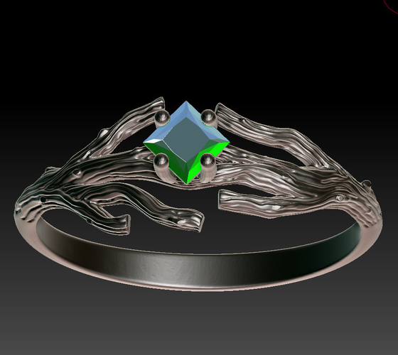 Ring branch 3D Print 506680