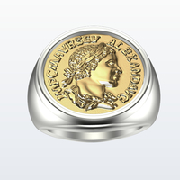 Small 	Ring Alexander money 3D Printing 506684
