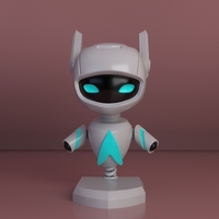 Small robot ready for printing 3D Printing 506759