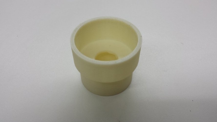 Schedule 40 Double-sided Bushing 3D Print 50677