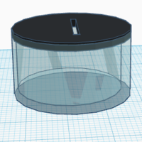 Coin container (Non twist able top) - Thumbnail 1