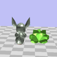 EEVEE AND VULPIX - Thumbnail 1