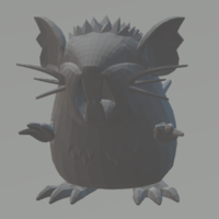 Small Raticate PKMN 3D Printing 506821