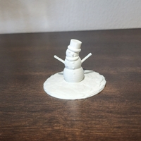 Small Snowman 3D Printing 506943