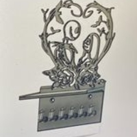 jack and sally key holder envolope - Thumbnail 2