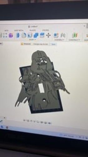 darthvader lightswitch cover 3D Print 507169