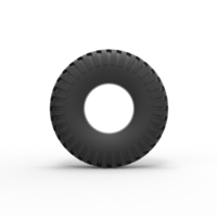 Diecast military truck tire 12 Scale 1:25 - Thumbnail 5