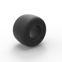 Diecast Monster Jam Whitewall tire Scale 1:25 - Thumbnail 8