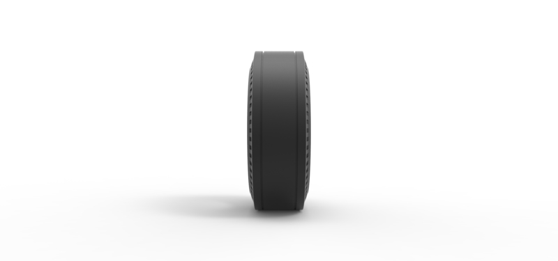 Diecast rear tire of vintage dragster Version 3 Scale 1:25 - Pinshape