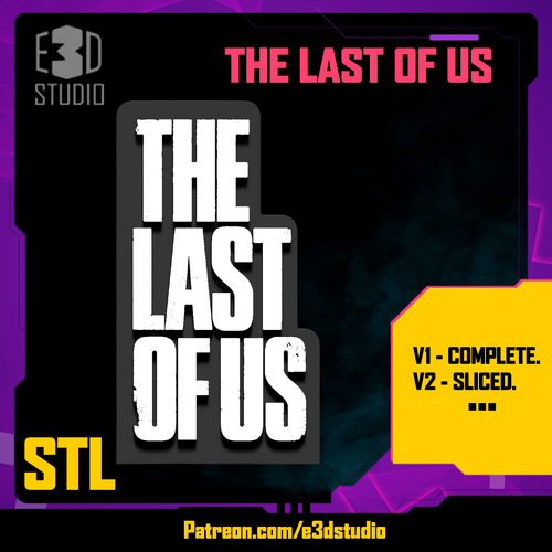 THE LAST OF US LOGO 3D Print 507276