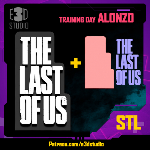 THE LAST OF US LOGO 3D Print 507277